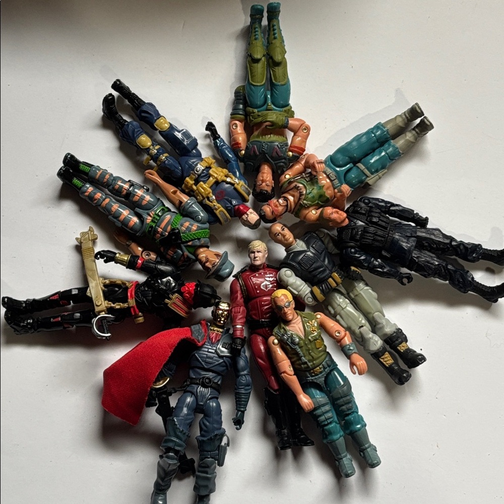 GI JOES Early 2000s GI Joe G.I.Joe Action Figures Y2K GIJOES COLLECTION - Picture 4 of 16